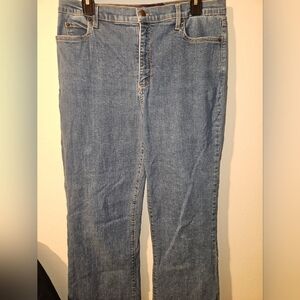 NYDJ Womans Straight Leg Jean Size 14